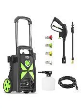 Electric Pressure Washer, SWIPESMITH 2800 Max PSI 2.4 GPM Power Washer with Telescopic Handle, Car Wash Machine with 4 Quick Co...